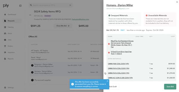 Ply revolutionizes RFQ management with bem's AI-powered automation