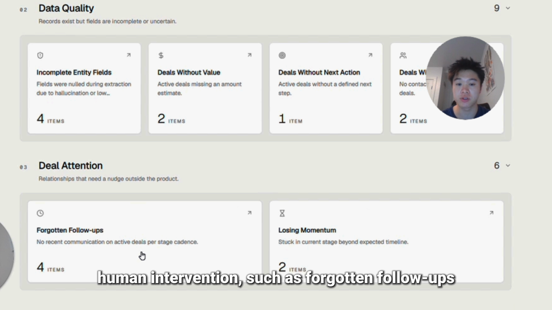 AI CRM Data Quality and Deal Attention